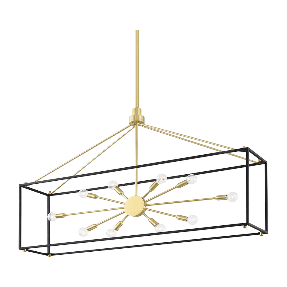 Hudson Valley Lighting Glendale 10 Light 48 inch Island Light Ceiling Light