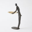Global Views Wooster Sculpture Bronze w/ Brass Plate