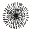 Arteriors Tilda Black Stained Wood Chandelier