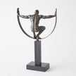 Global Views Bronze Fortitude Sculpture