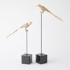 Global Views Brass Perched Swallow
