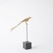 Global Views Brass Perched Swallow
