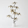Global Views Black Bronze Brass Eyed Susan Sculpture