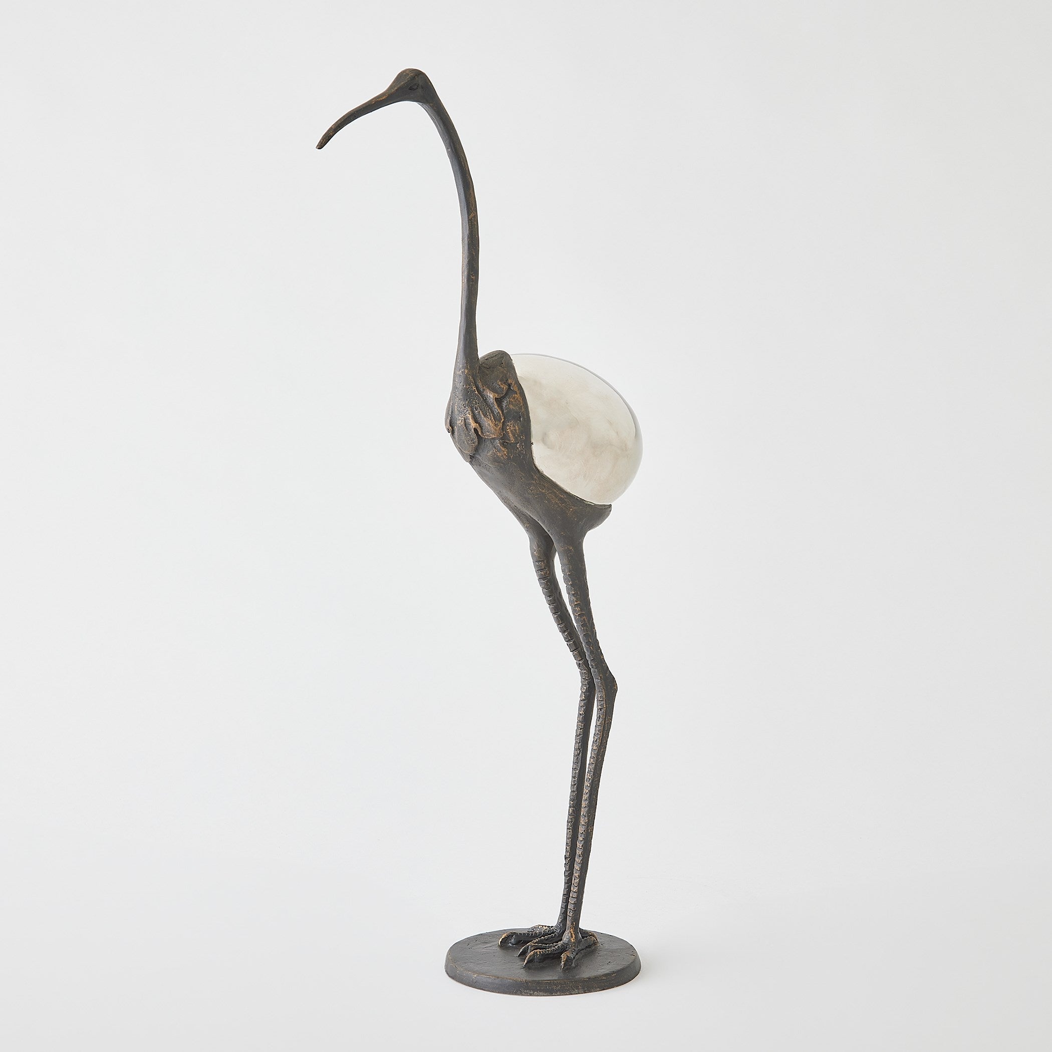 Global Views Brass Precious Egg Sculpture