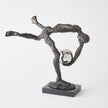 Global Views Bronze Tripped Up Sculpture