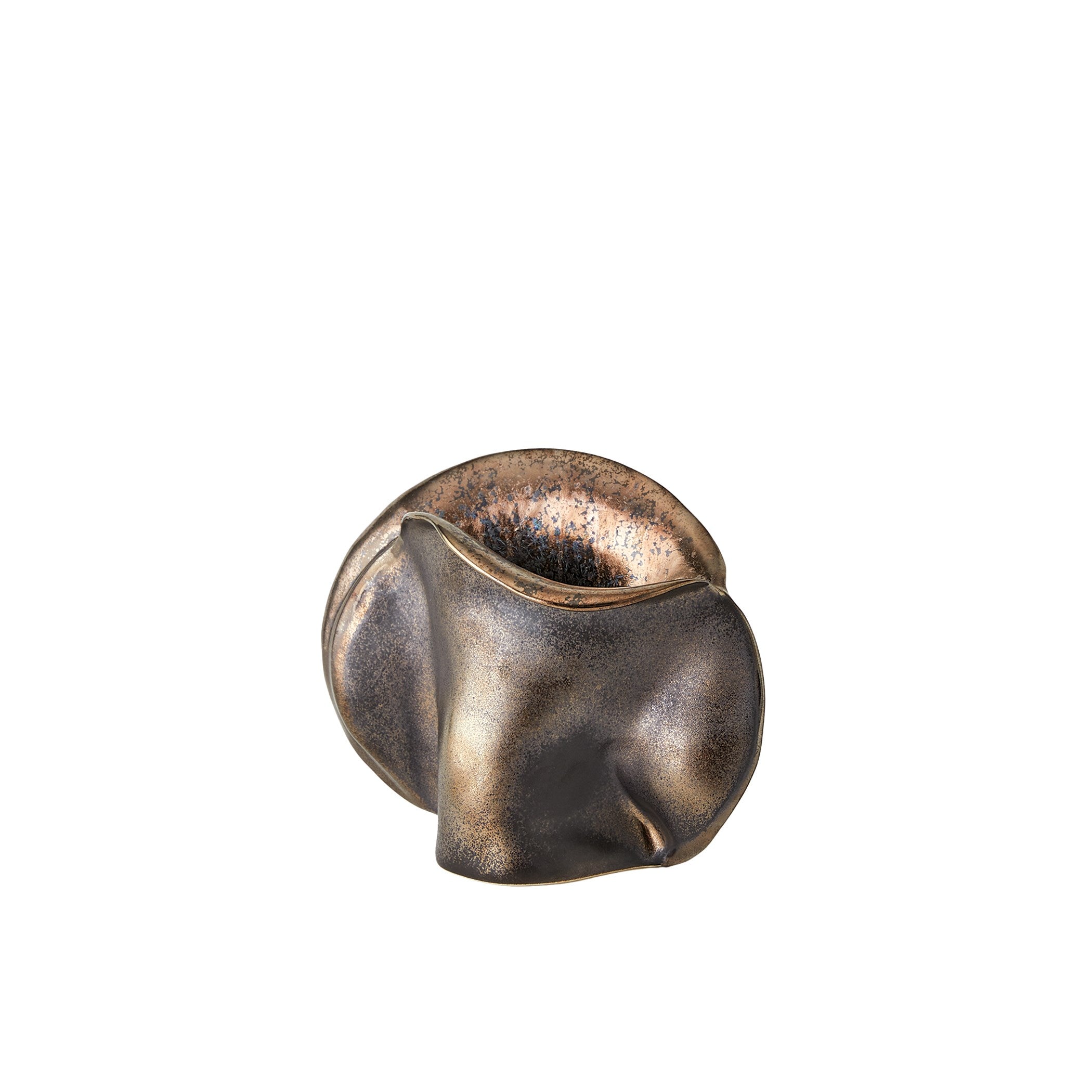 Global Views Reactive Bronze Bocca Vase