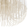 Arteriors Tilda Whitewash Stained Wood Chandelier