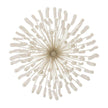 Arteriors Tilda Whitewash Stained Wood Chandelier