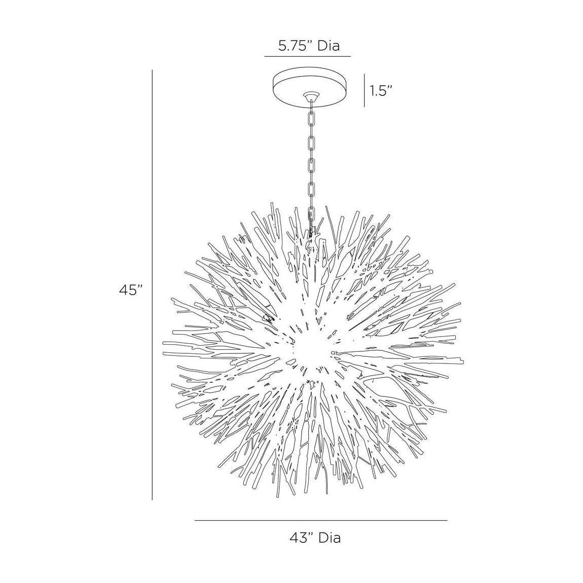 Arteriors Finch Chandelier