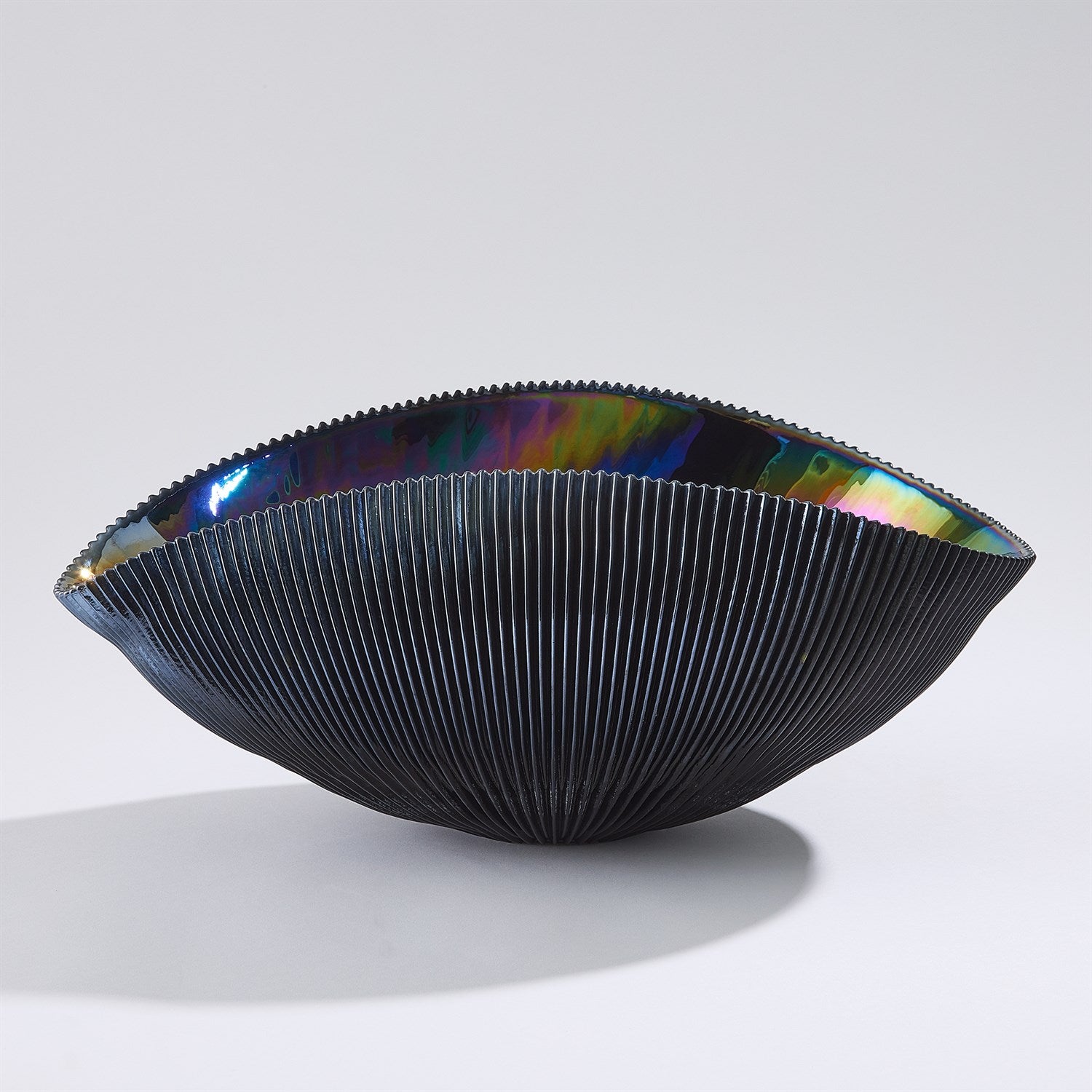 Global Views Pleated Bowl
