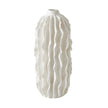 Global Views Matte White Sea Ribbons Vase