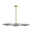 Arteriors Griffith Cadet Blue Chandelier