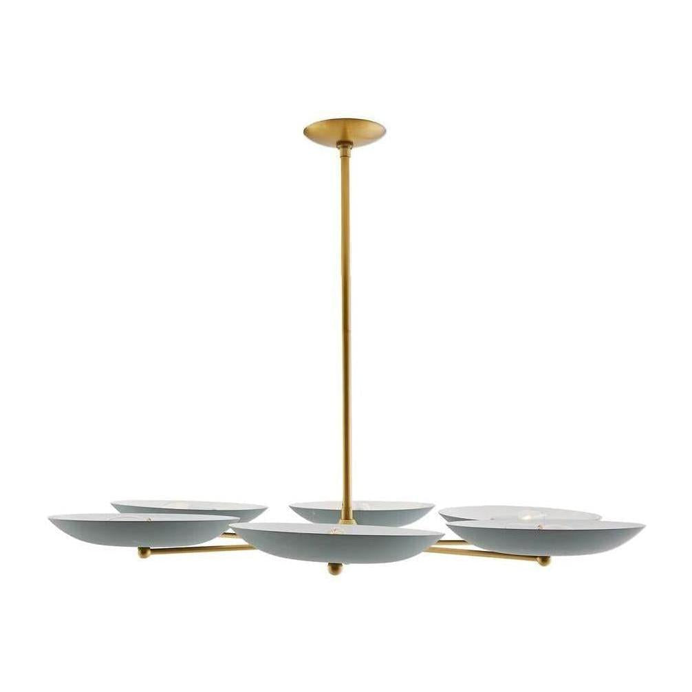 Arteriors Griffith Cadet Blue Chandelier