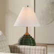 Uttermost McKay Dark Green Table Lamp