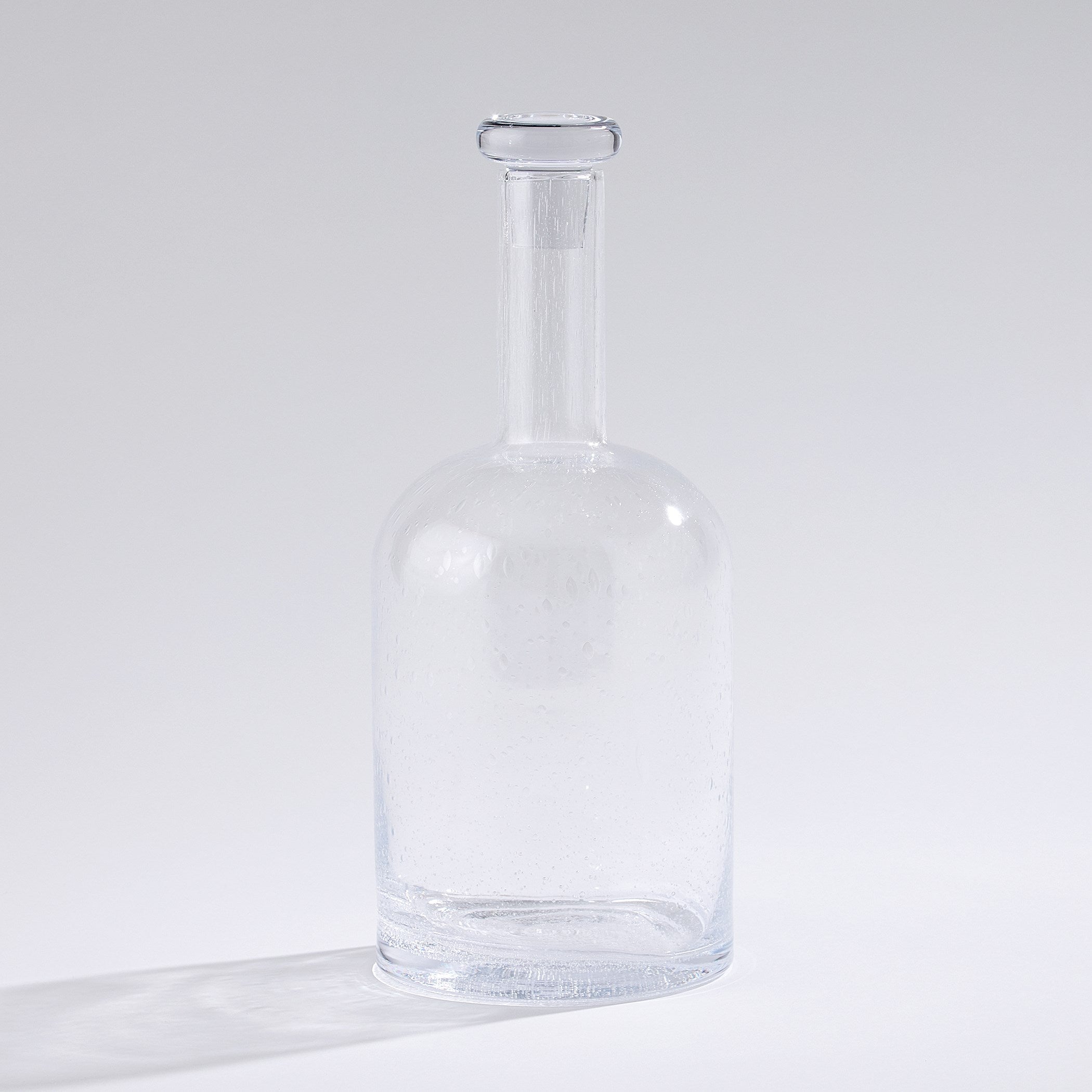 Global Views Necked Seeded Decanter
