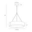 Arteriors Dante Antique Brass Chandelier