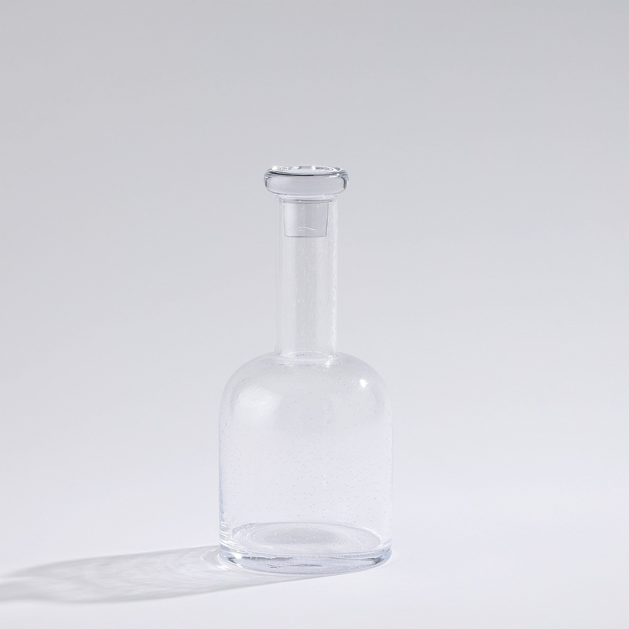 Global Views Necked Seeded Decanter