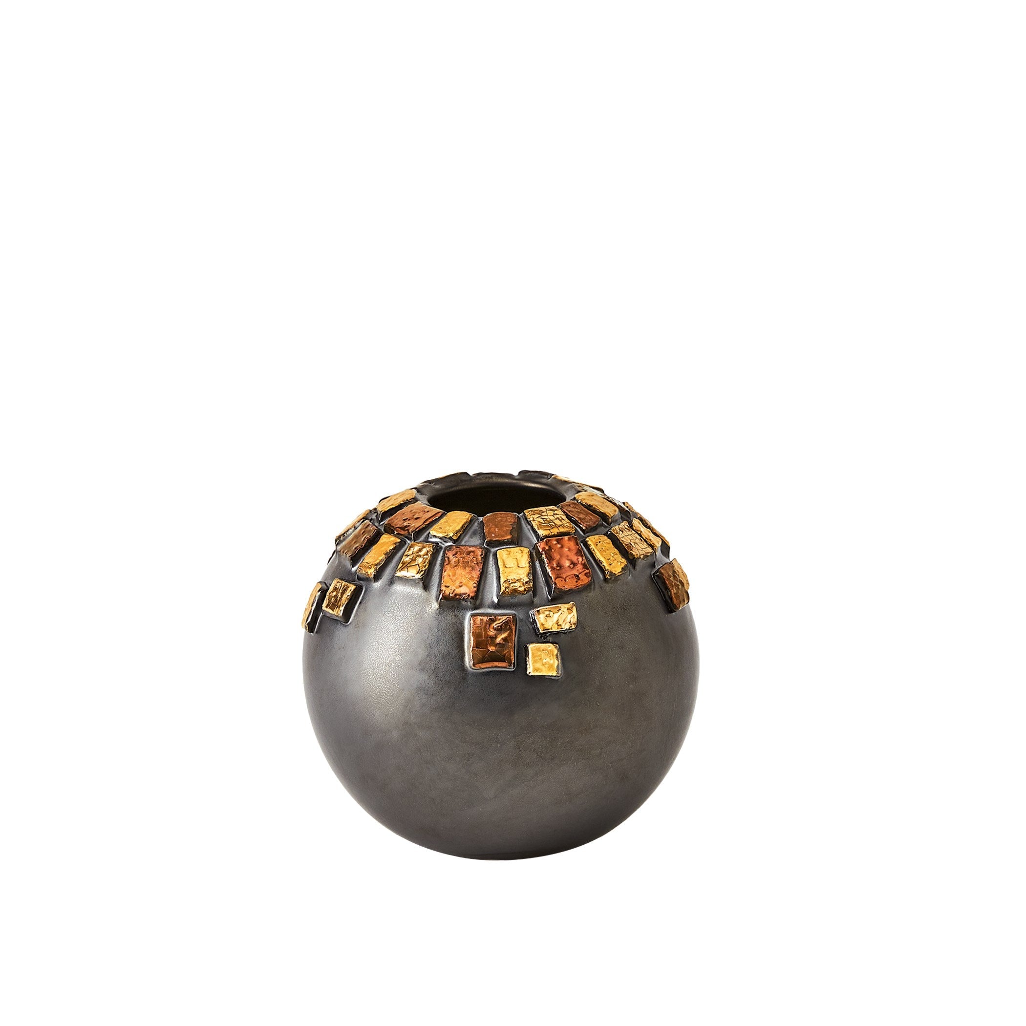 Global Views Reactive Black Array Vase