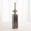 Global Views Reactive Silver Pedestal Vase