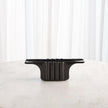 Global Views Black Flying Column Vase and Bowl
