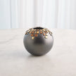 Global Views Reactive Black Array Vase