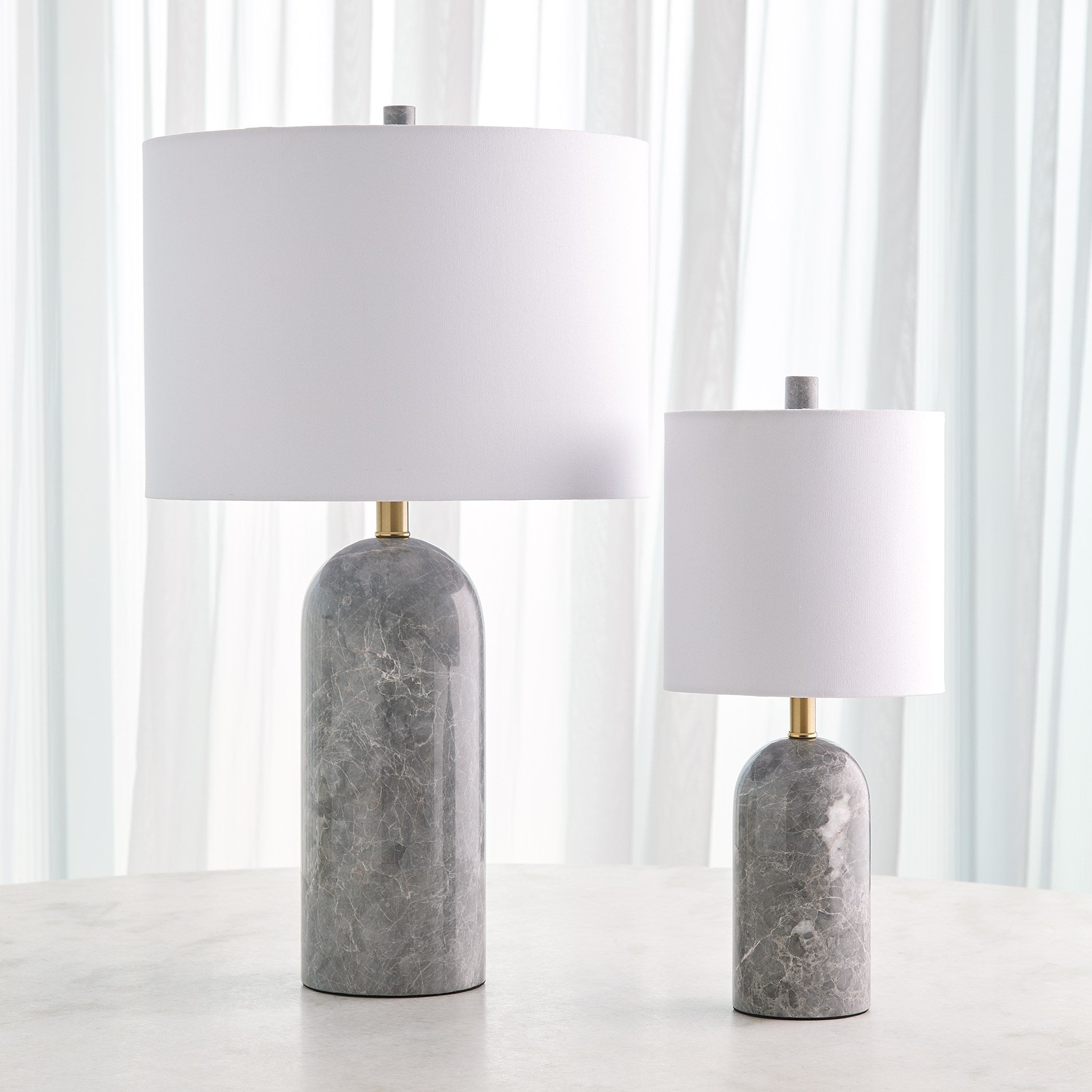 Global Views Callanish Marble Lamp