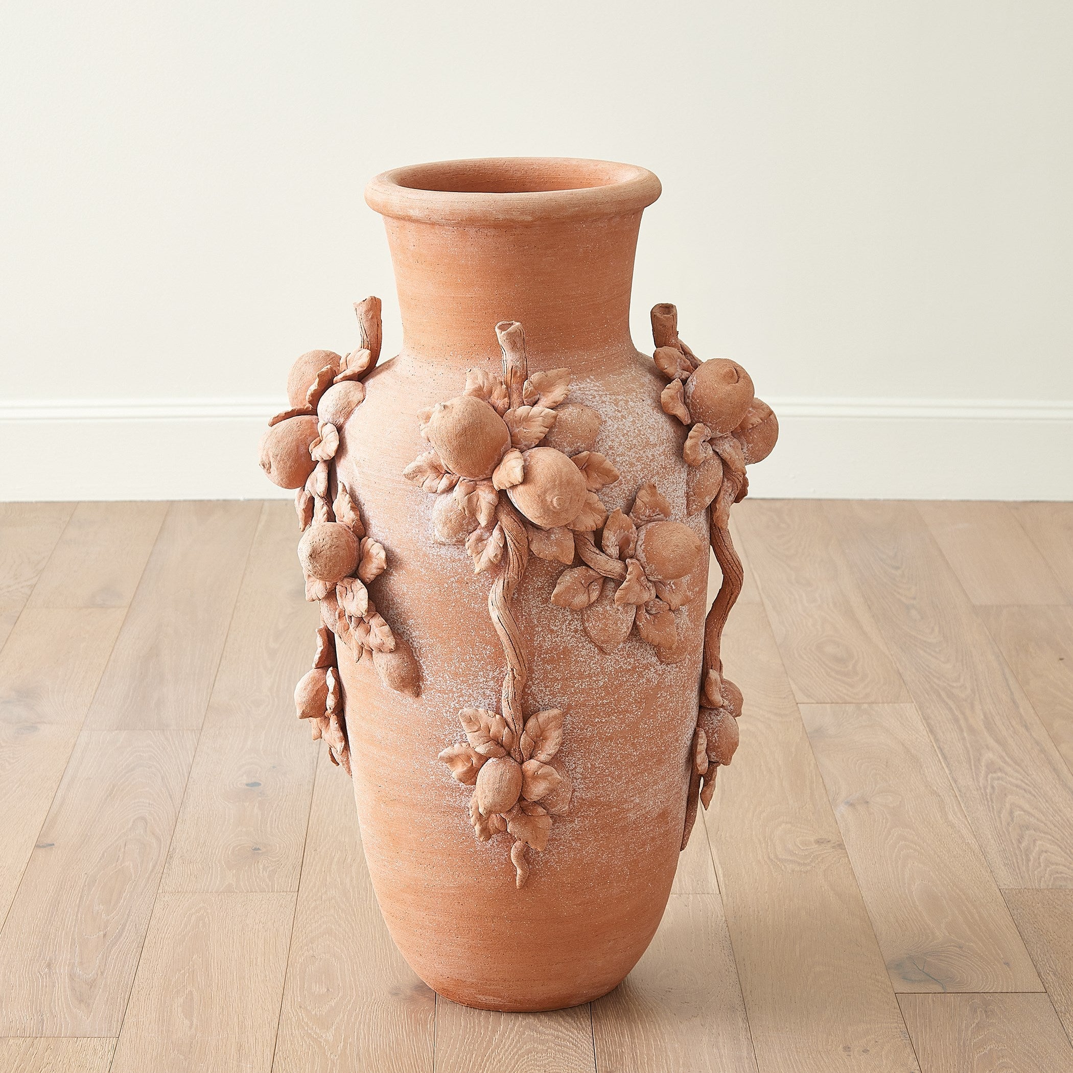 Global Views Matte White Villa Limone Urn