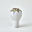 Global Views Volcan Grey Reactive Green Vases