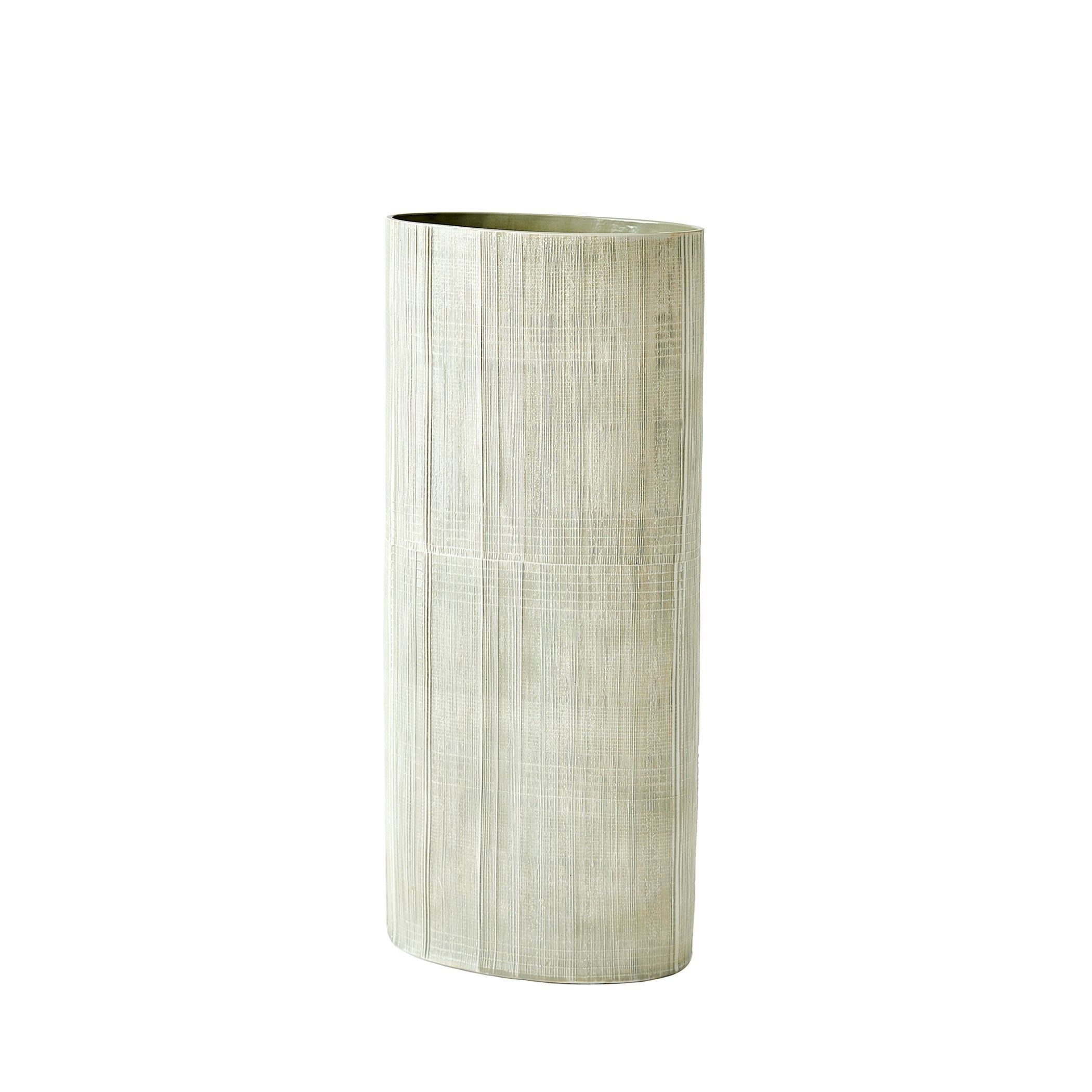 Global Views Celery Cross Hatch Vase