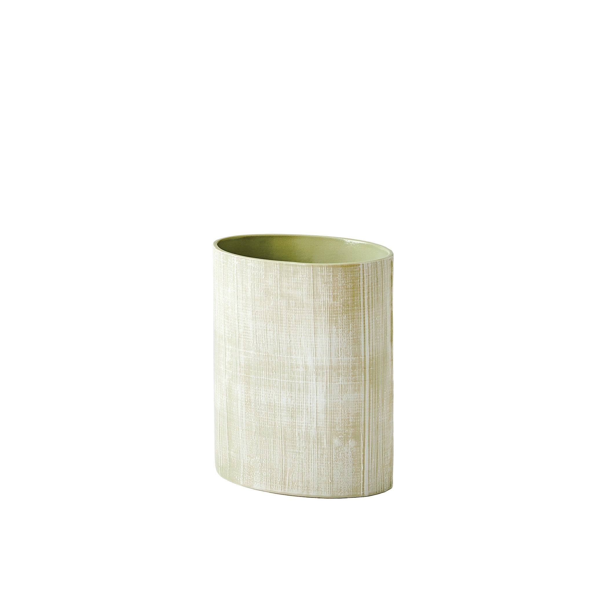 Global Views Celery Cross Hatch Vase