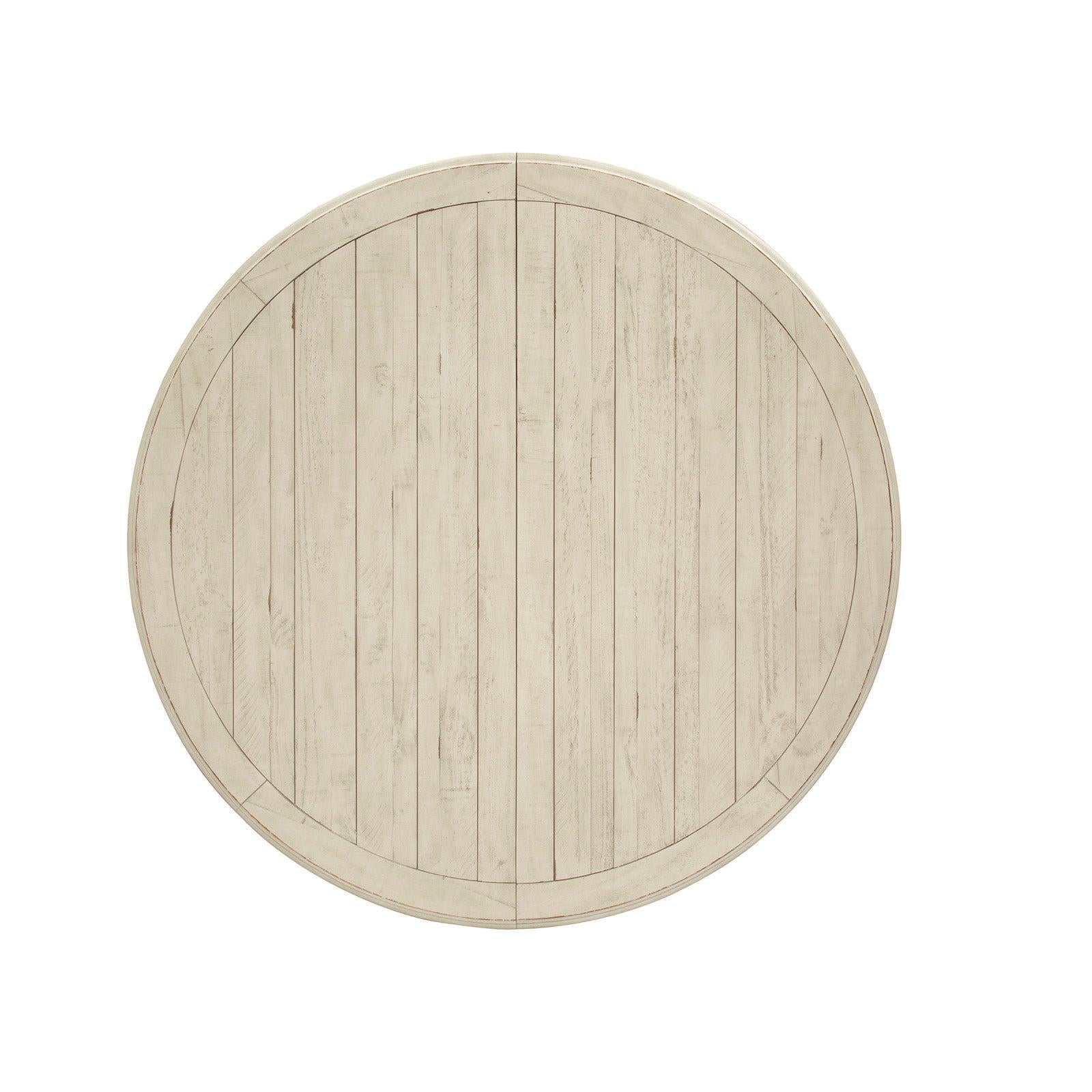 Magnussen Home Newport Alabaster Extendable Dining Table