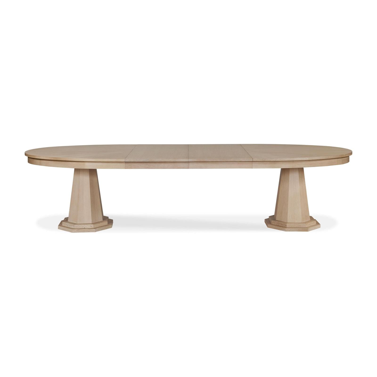 Century Furniture Stocked Oval Dining Table