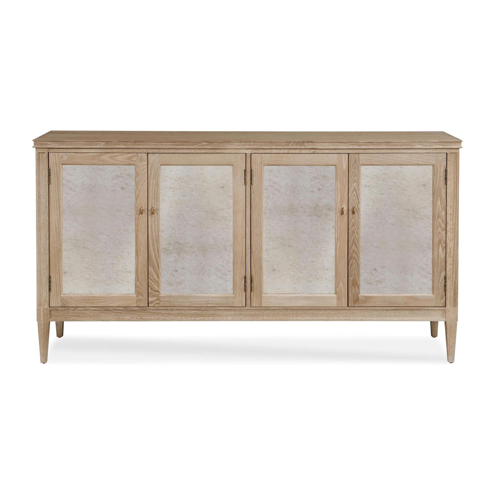 Century Furniture Stocked Mirror Front Sideboard