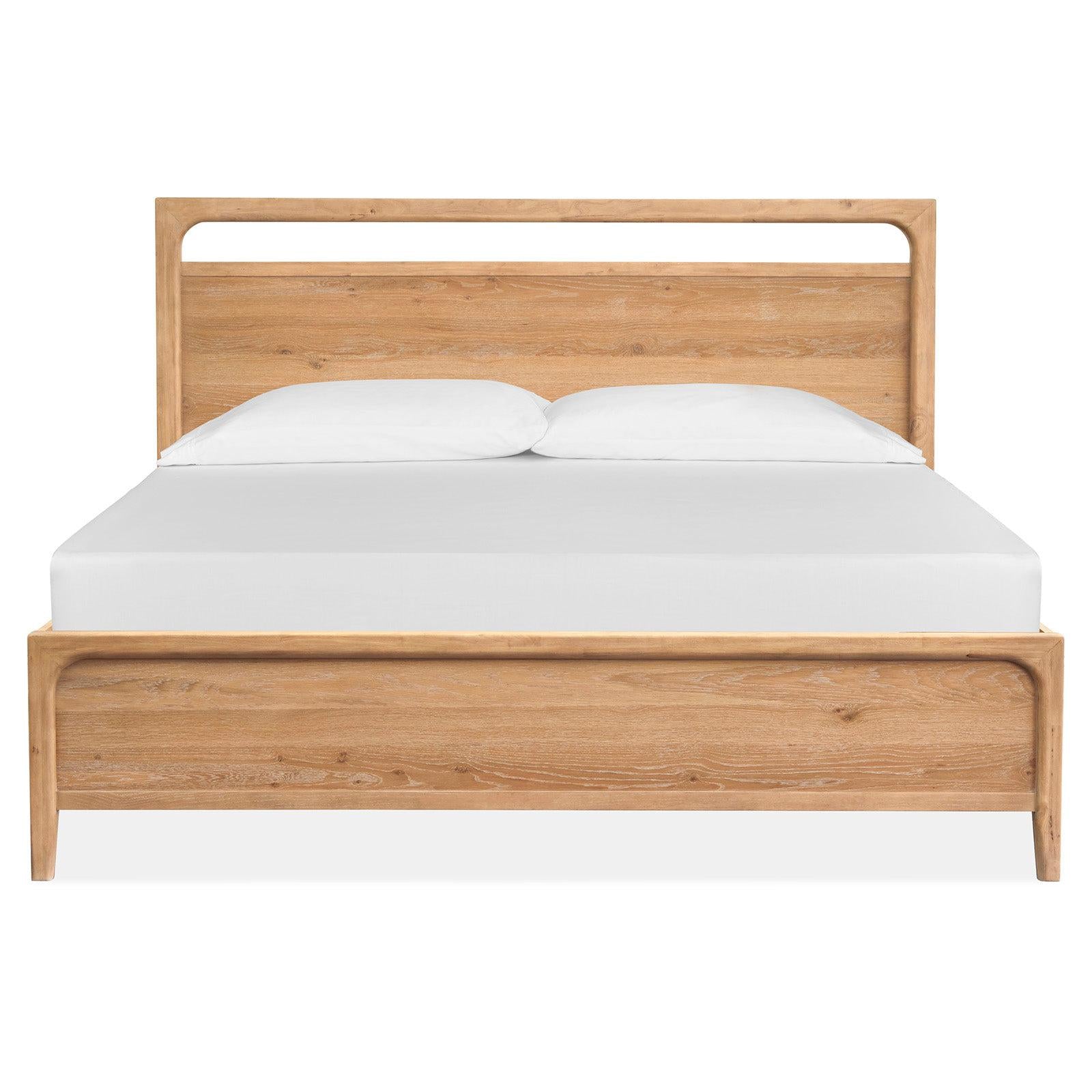 Magnussen Home Somerset Butternut Panel Bed