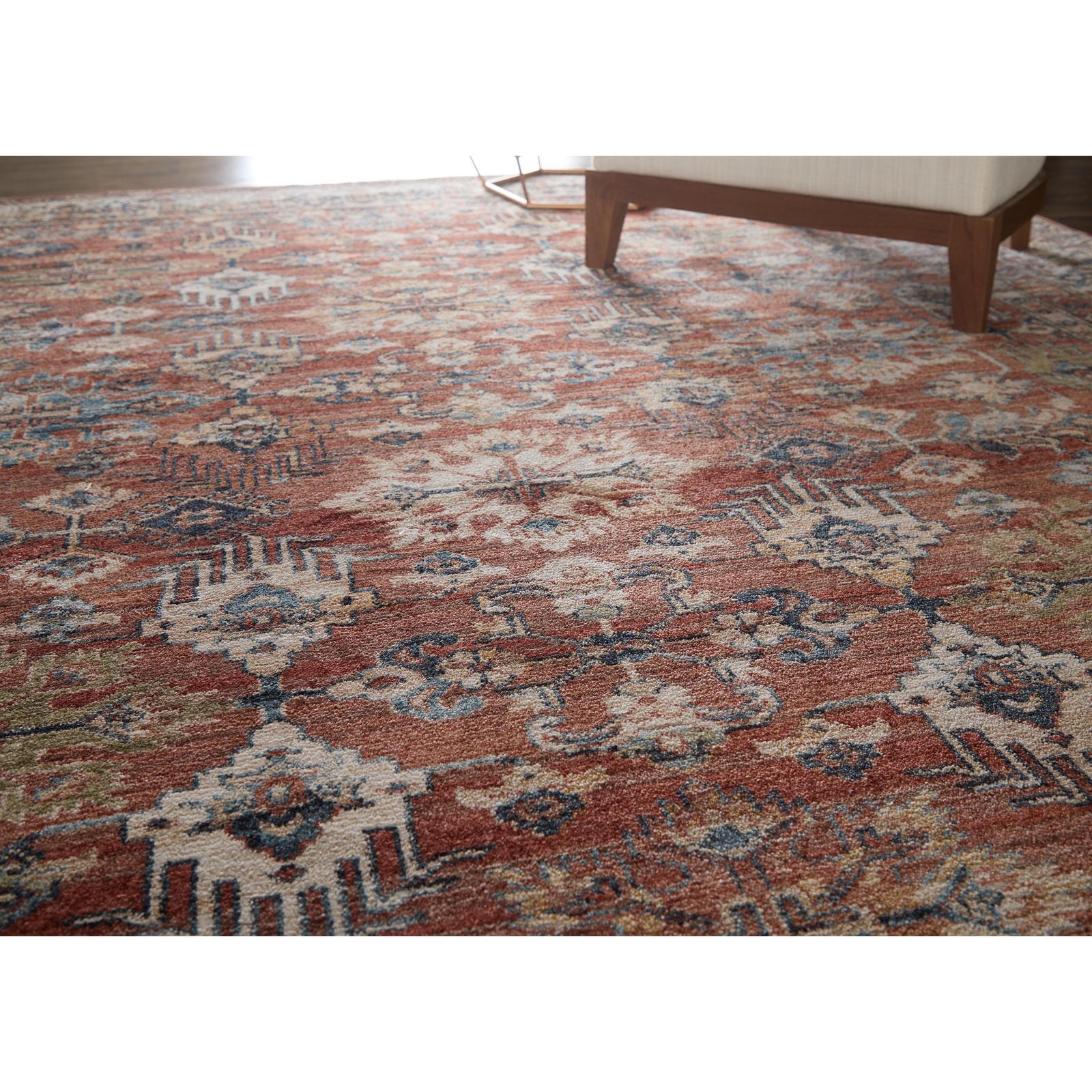 Feizy Pearson 39SKF Traditional Persian, Red/Tan/Blue, Rug