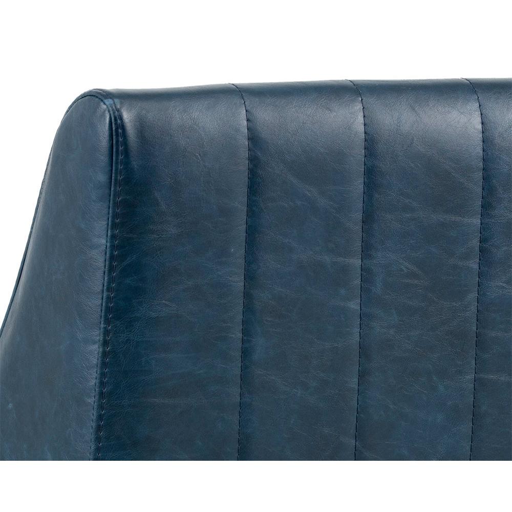Sunpan Wolfe Blue Lounge Chair