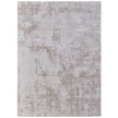 Feizy Prasad 39NAF Modern Abstract in Ivory/Taupe/Silver