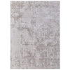Feizy Prasad 39NAF Modern Abstract in Ivory/Taupe/Silver