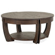 Magnussen Home Lyndale Nutmeg Lift Top Storage Cocktail Table With Casters