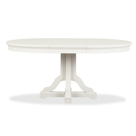 Magnussen Home Willowbrook Egg Shell White Extendable 48