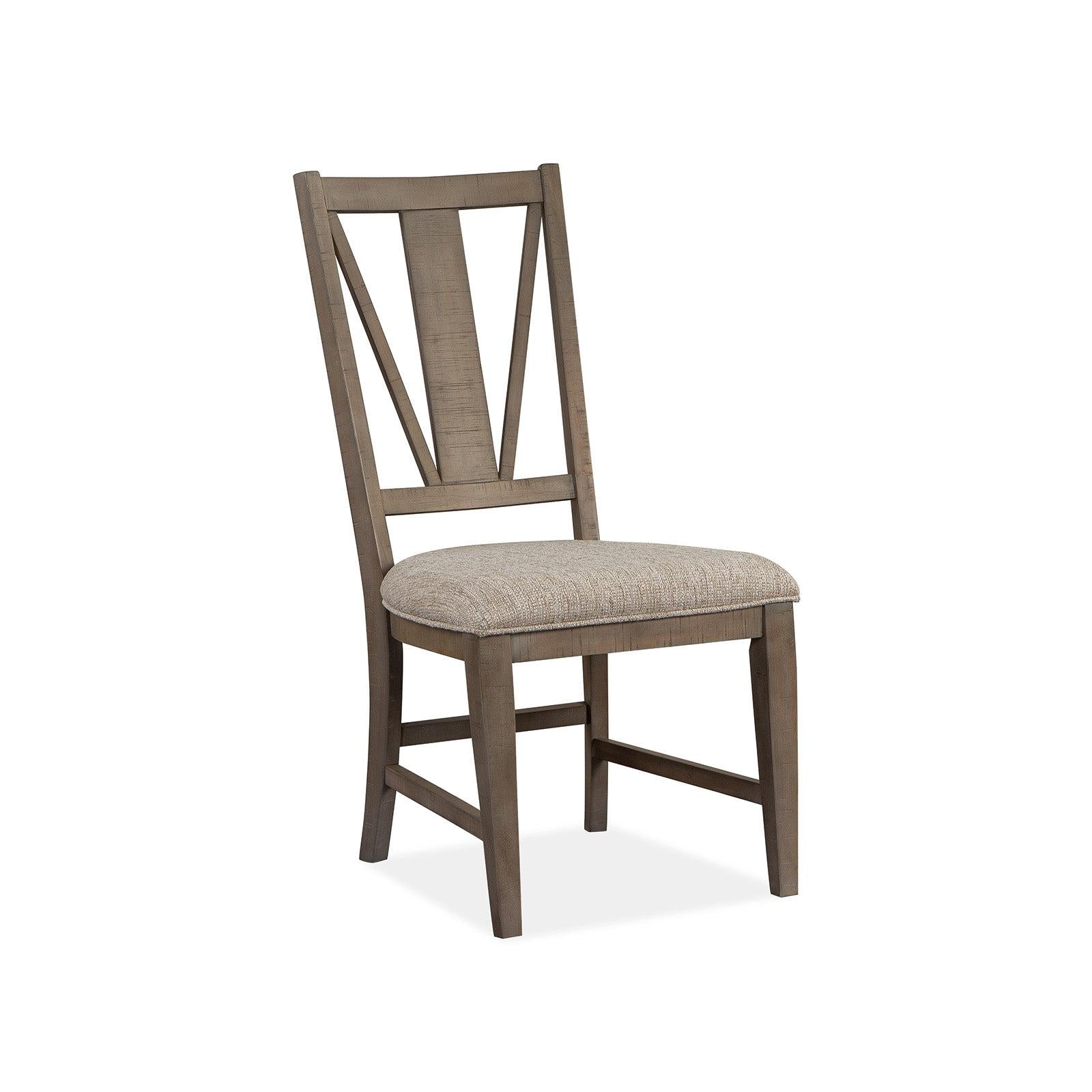 Magnussen Home Paxton Place Dovetail Grey Side Chair Set of 2