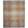 Feizy Eden 39QPF Modern Abstract Rug in Ivory/Taupe/Pink