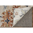 Feizy Melrose 39P1F Transitional Floral & Botanical Rug in Ivory/Red/Blue