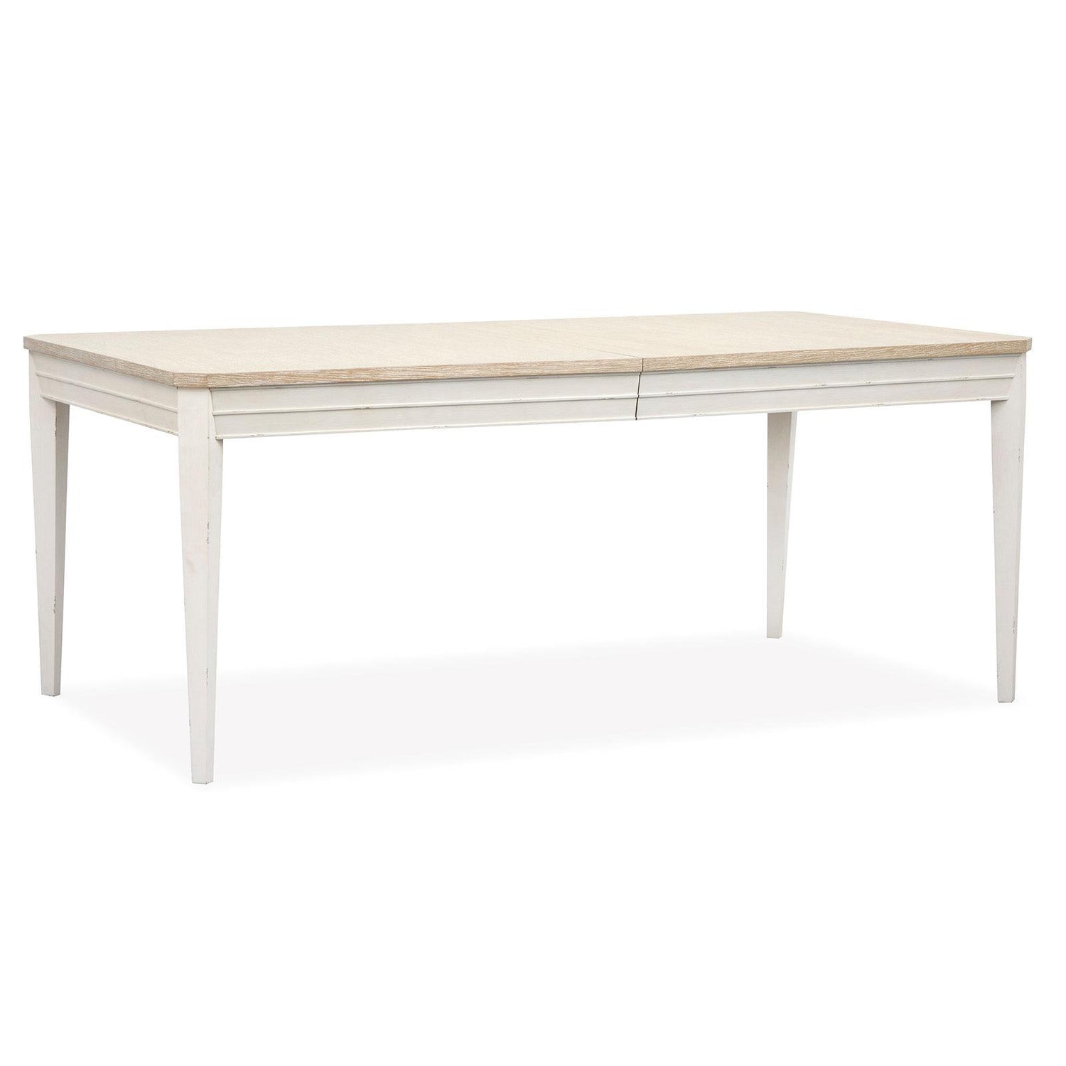 Salt Life Home Echo Isles Sea Pearl and Driftwood Extendable Rectangular Dining Table