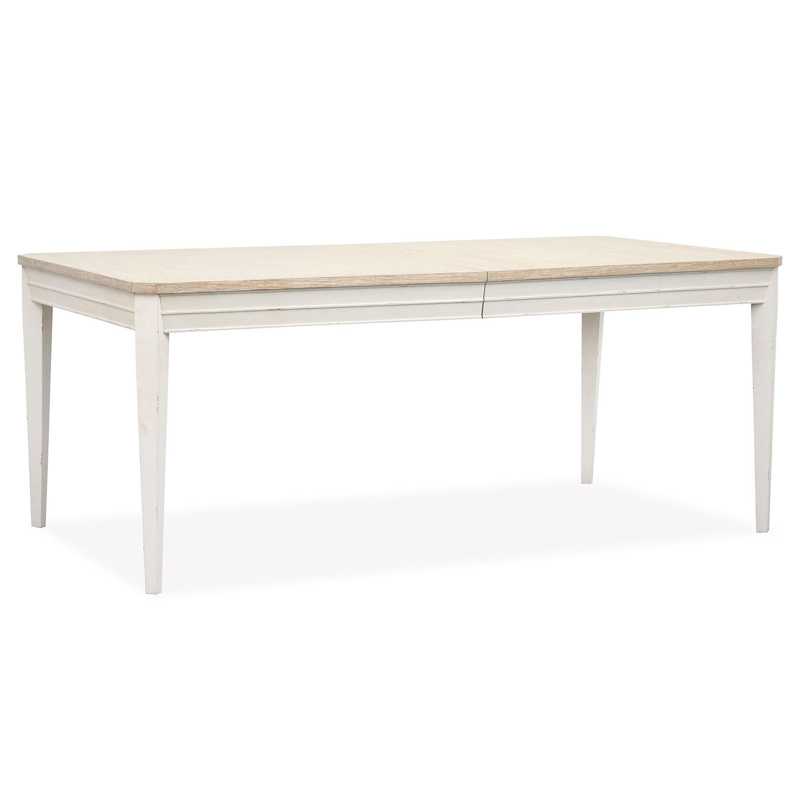 Salt Life Home Echo Isles Sea Pearl and Driftwood Extendable Rectangular Dining Table
