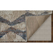 Feizy Mynka 39IFF Transitional Diamond in Tan/Ivory/Blue