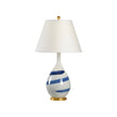 Chelsea House Blue Swirl Table Lamp
