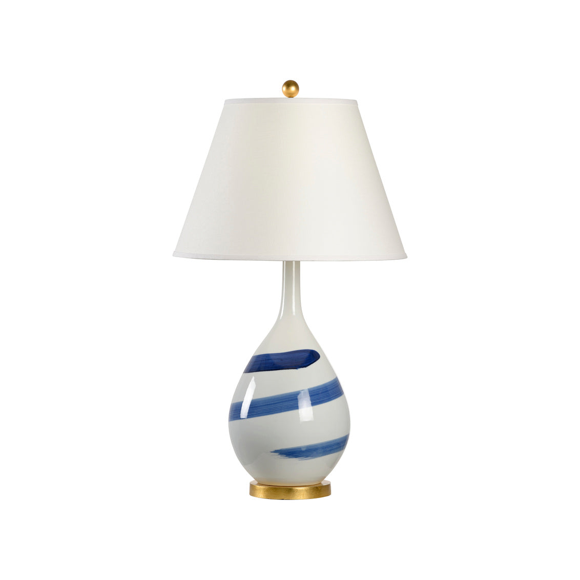 Chelsea House Blue Swirl Table Lamp