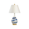 Chelsea House Blue Swirl Table Lamp