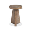 Magnussen Home Lansbury Antique Wheat Round Accent End Table